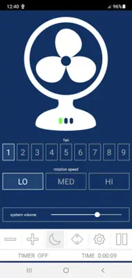 Fan Noises For Sleeping android App screenshot 0